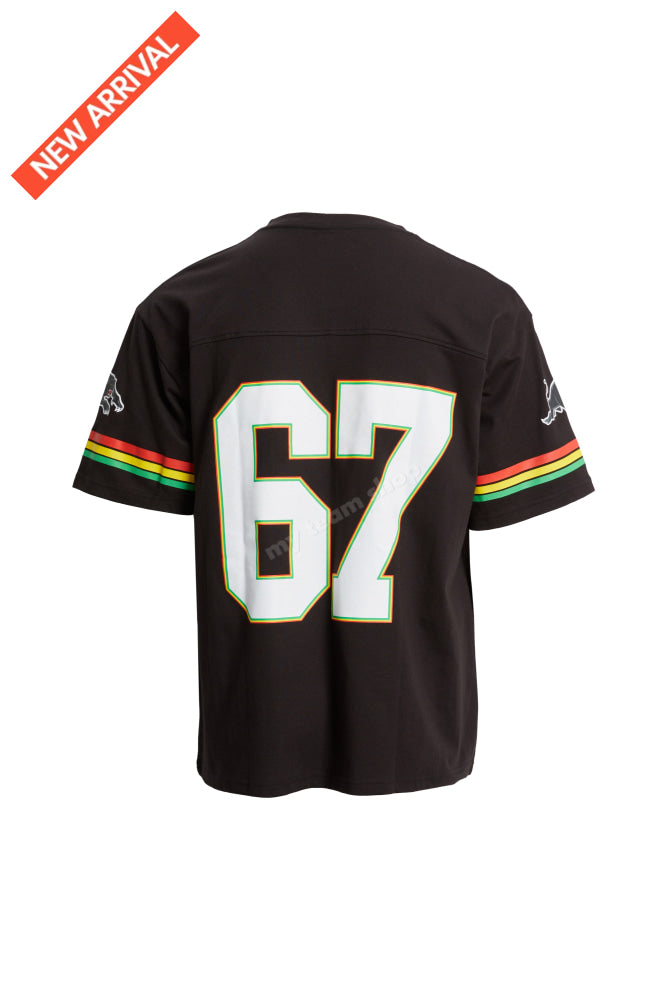 Penrith Panthers Nrl Oversized Gridiron T-Shirt Gridiron Shirt