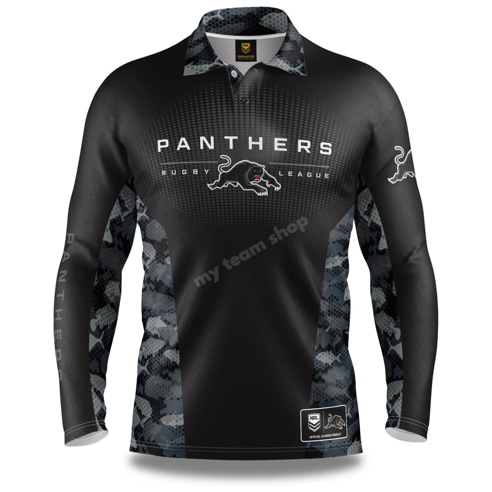 Penrith Panthers NRL Reef Runner Fishing Shirt Shirts & Tops