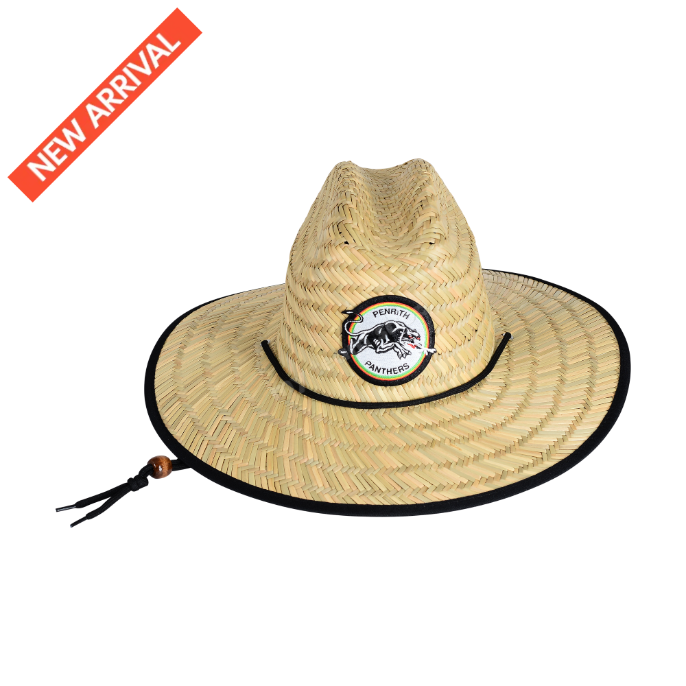 PENRITH PANTHERS NRL RETRO STRAW HAT NRL headwear