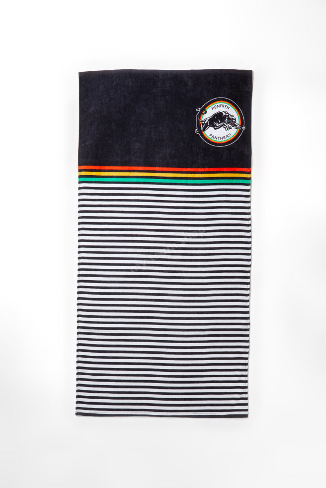 Penrith Panthers Nrl Retro Towel Beach Towel