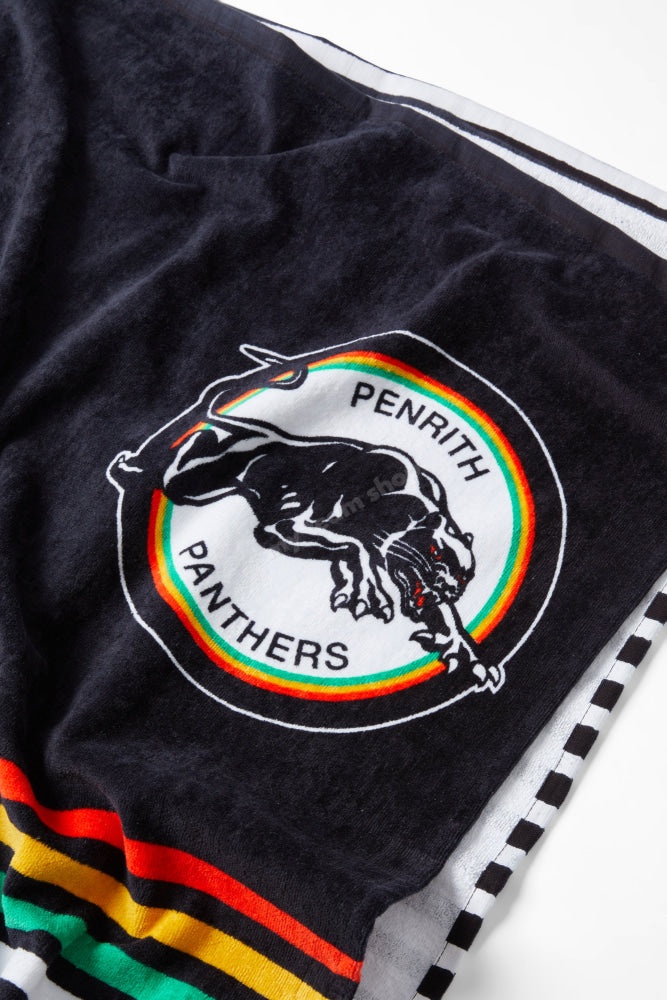 Penrith Panthers Nrl Retro Towel Beach Towel