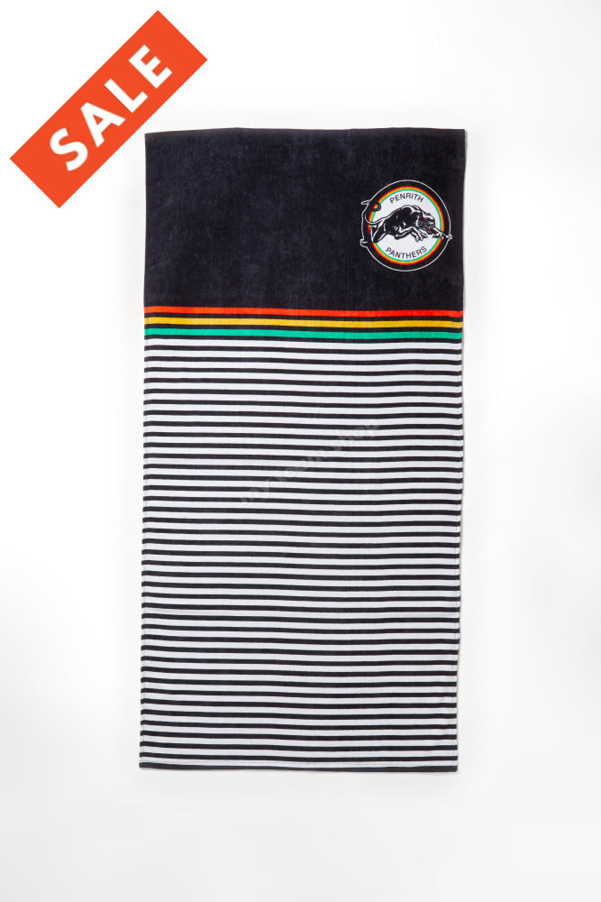 Penrith Panthers Nrl Retro Towel Beach Towel