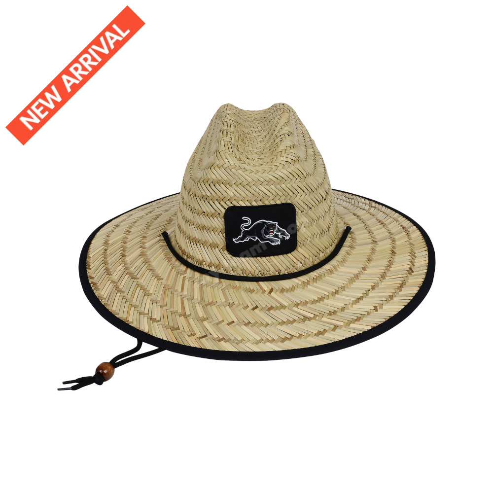 Penrith Panthers Nrl Straw Hat Headwear