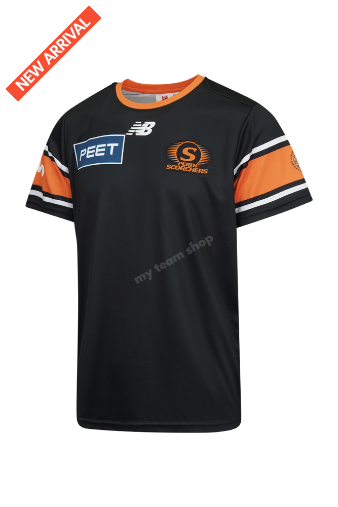 PERTH SCORCHERS 2025/2026 BBL WARM UP TEE CRICKET TEE