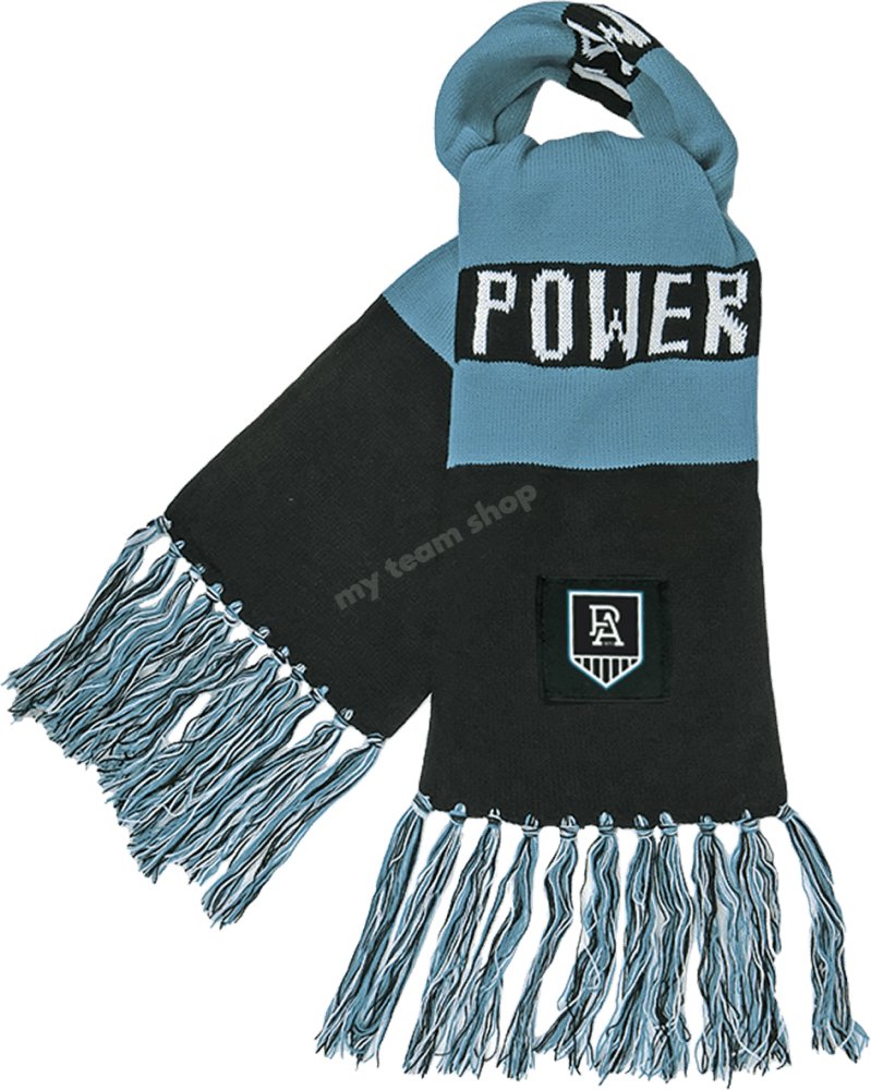 Port Adelaide Afl Bar Scarf Scarf