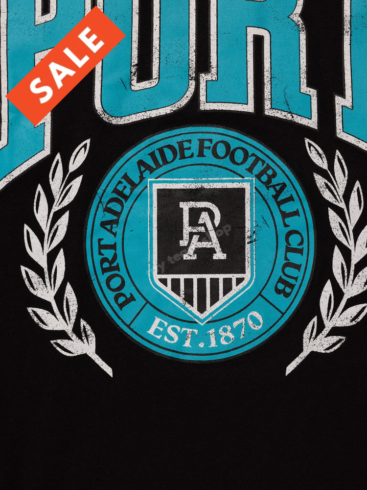 Port Adelaide Afl Mens Graphic Tee Graphic Tee