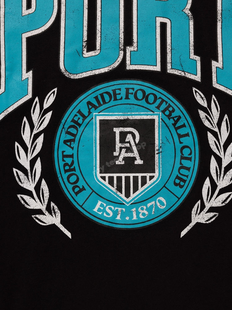 Port Adelaide Afl Mens Graphic Tee Graphic Tee