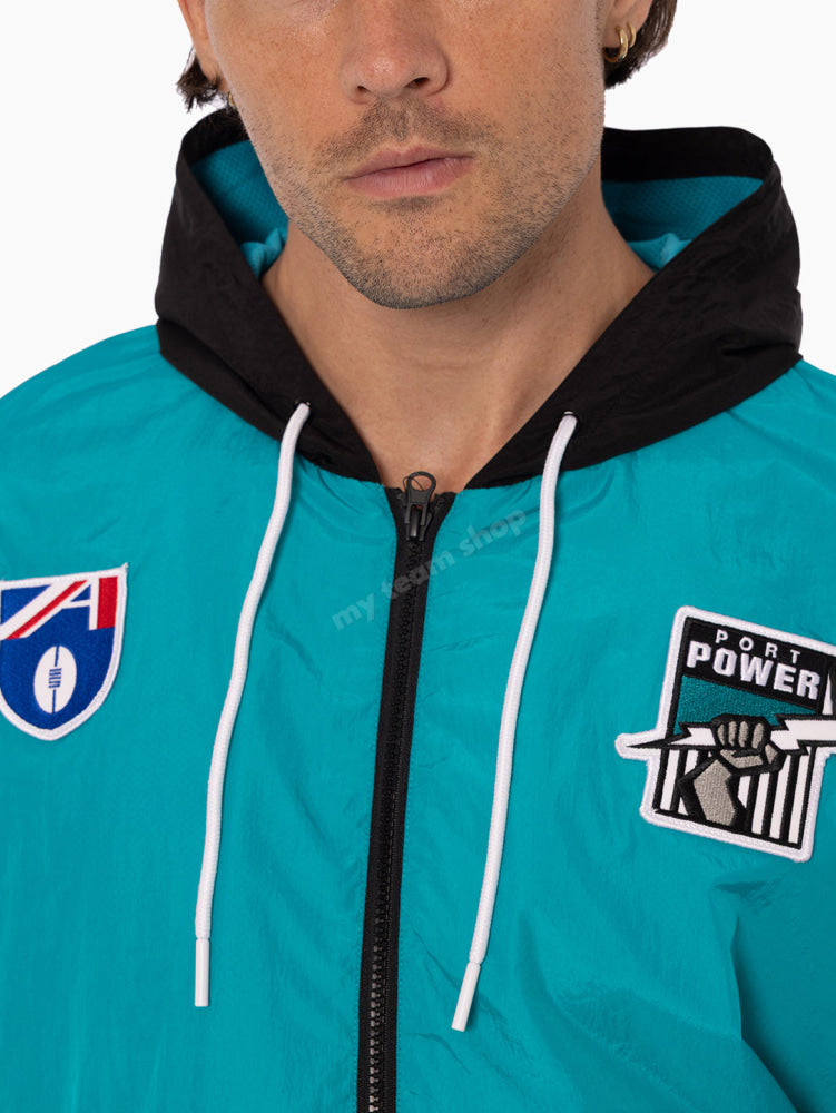 PORT ADELAIDE AFL THROWBACK SPRAY JACKET AFL Throwback Spray Jacket