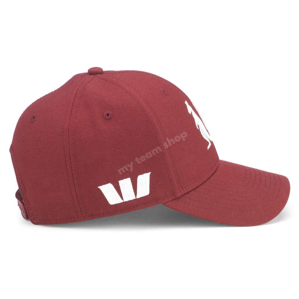 Qld Maroons 2024 NRL Players Media Stadium Cap Headwear