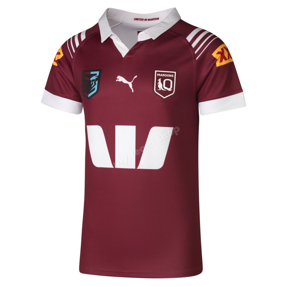 Qld State Of Origin 2024 NRL Maroons Jersey Replica Jersey