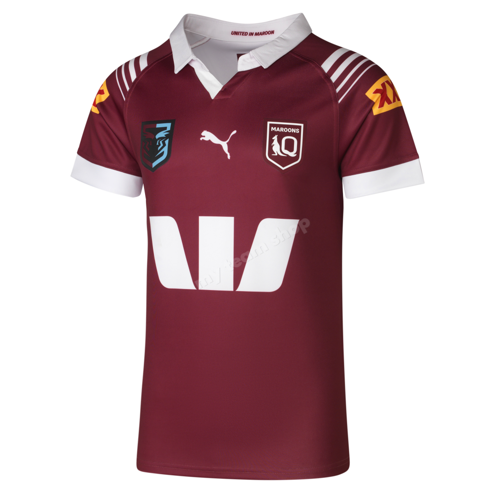 Qld State Of Origin 2024 NRL Maroons Jersey Replica Jersey