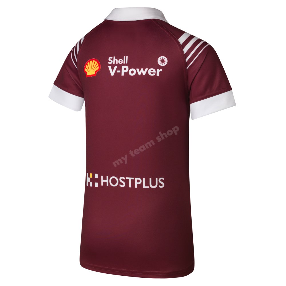 Qld State Of Origin 2024 NRL Maroons Youth Jersey Replica Jersey