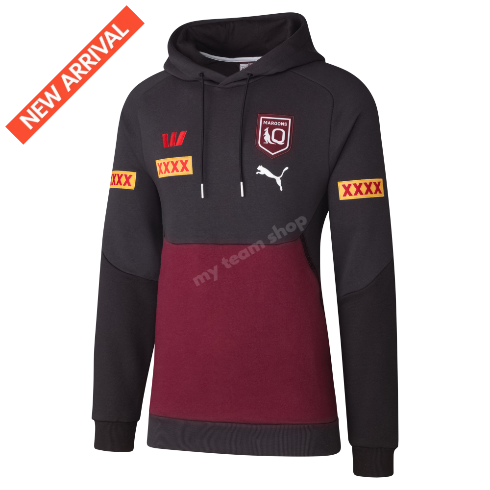 QLD STATE OF ORIGIN 2025 MAROONS NRL TEAM HOODIE NRL Team Hoodie