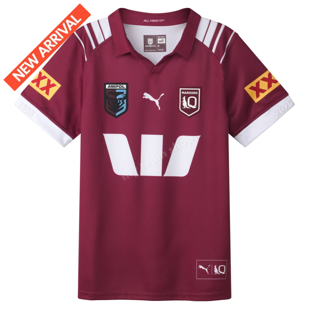 Qld State Of Origin 2025 Nrl Maroons Jersey Replica Jersey