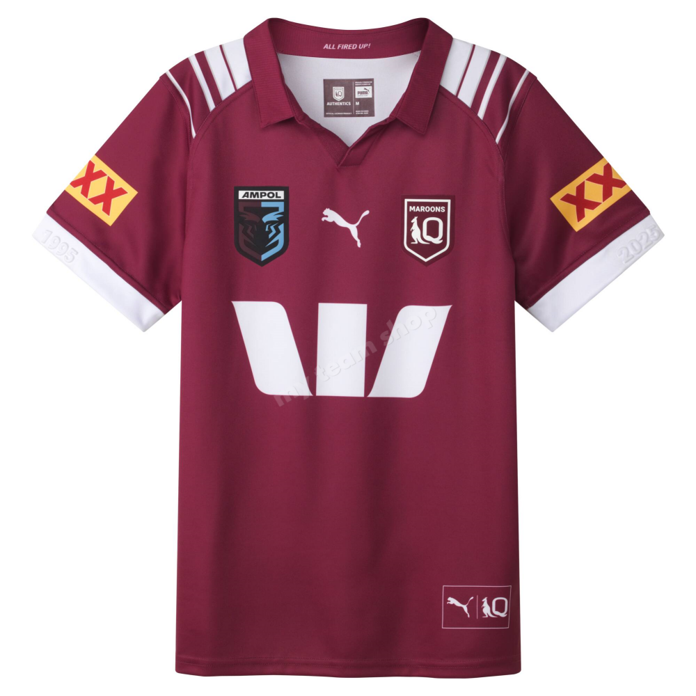 Qld State Of Origin 2025 Nrl Maroons Jersey Replica Jersey