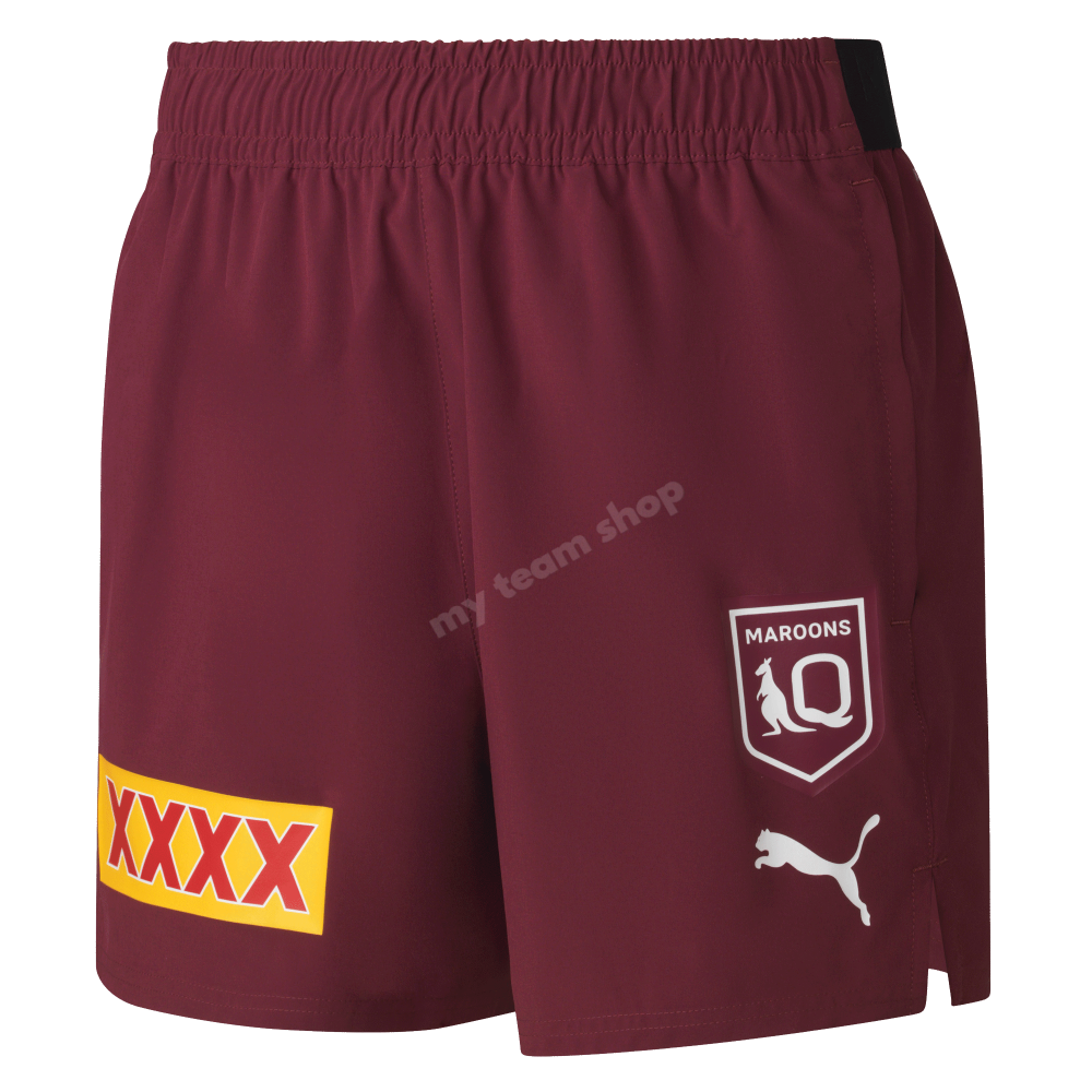 Qld State Of Origin 2025 Nrl Maroons Training Shorts Shorts