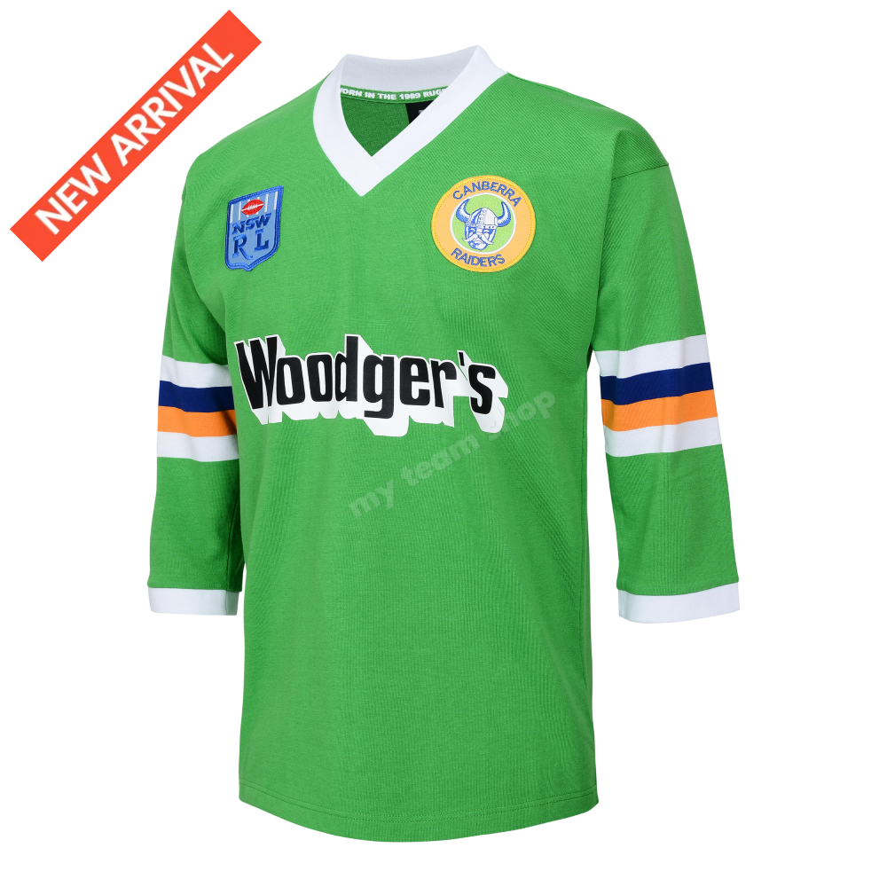 RAIDERS 1989 GRAND FINAL NRL RETRO JERSEY