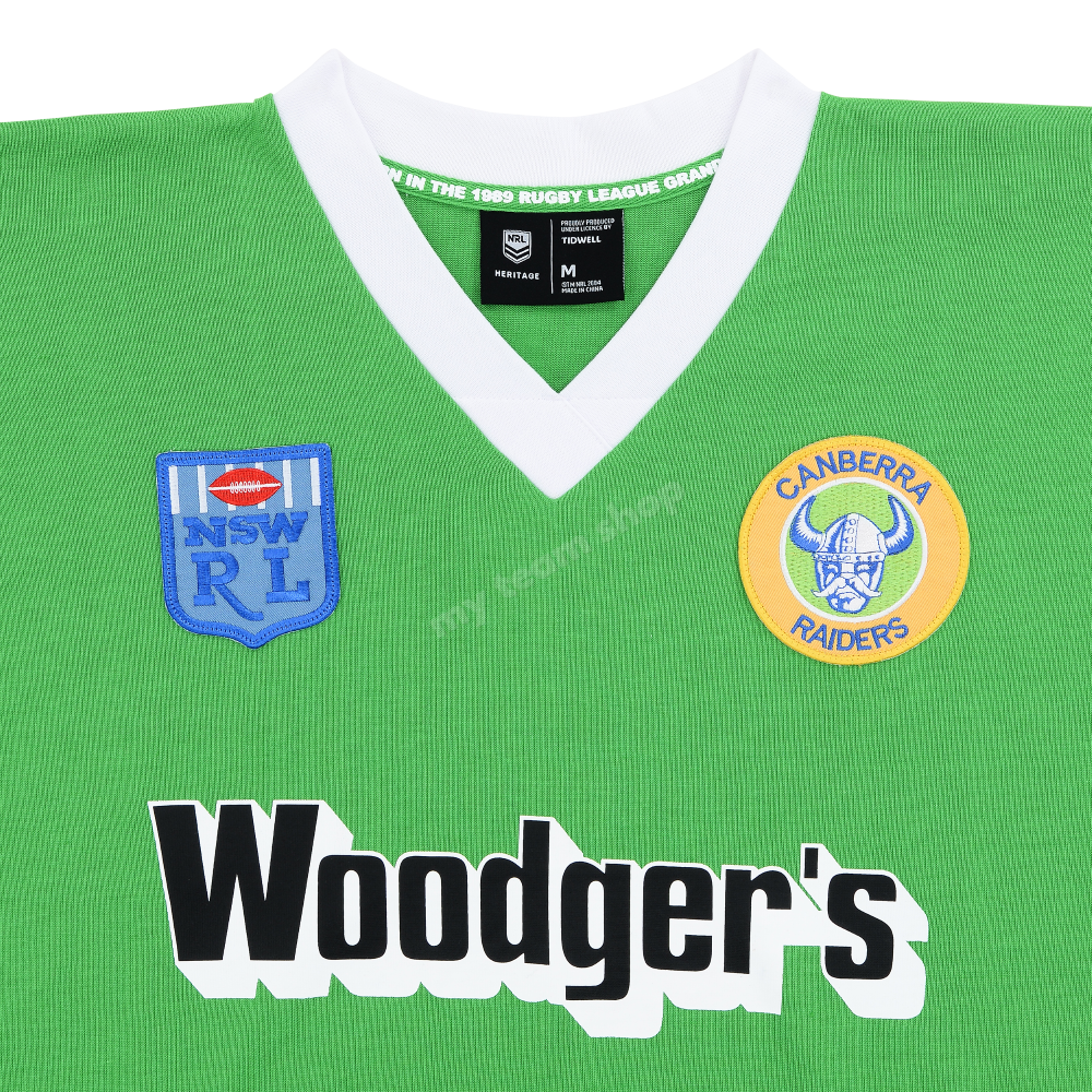 RAIDERS 1989 GRAND FINAL NRL RETRO JERSEY