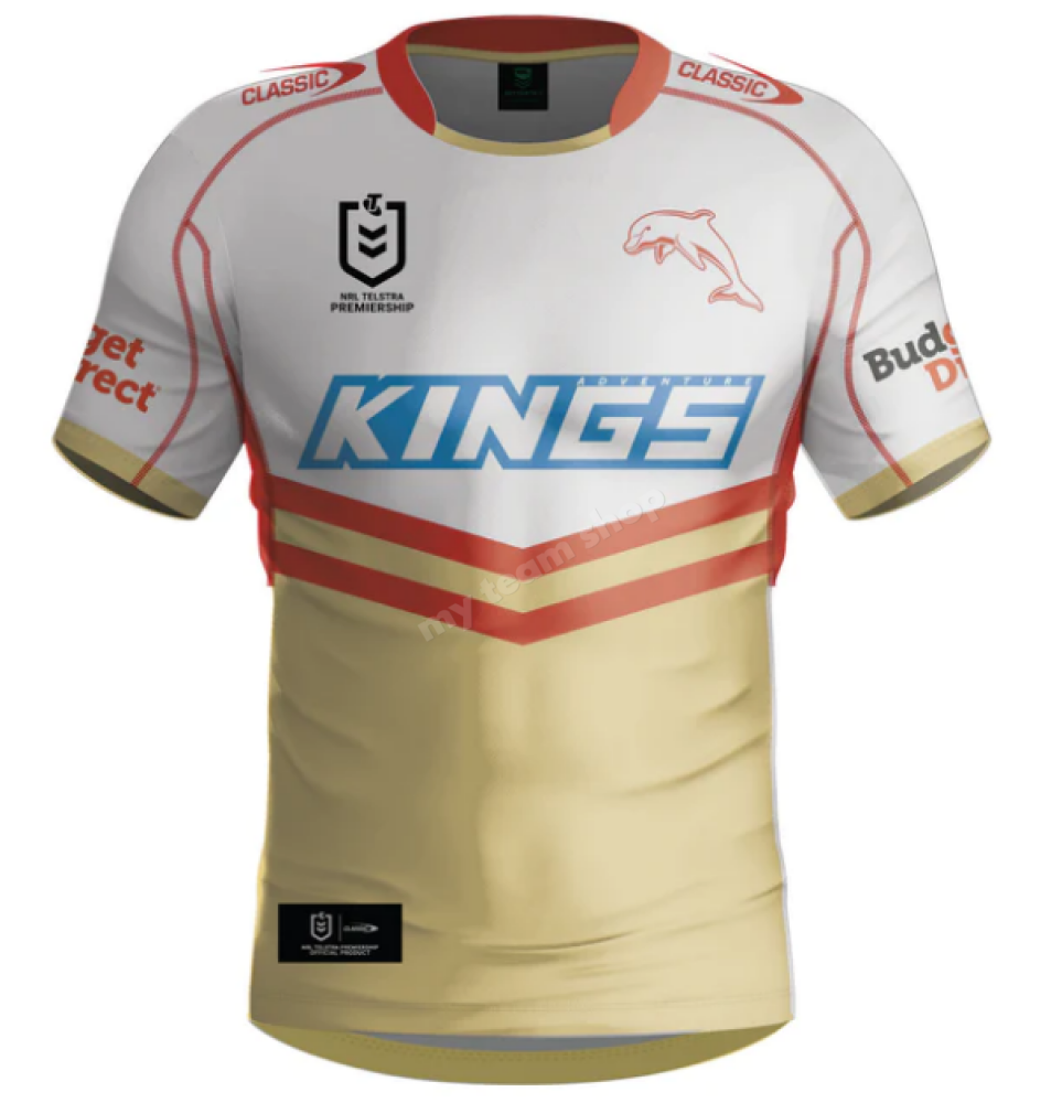 Redcliffe Dolphins 2024 NRL Away Jersey Replica Jersey
