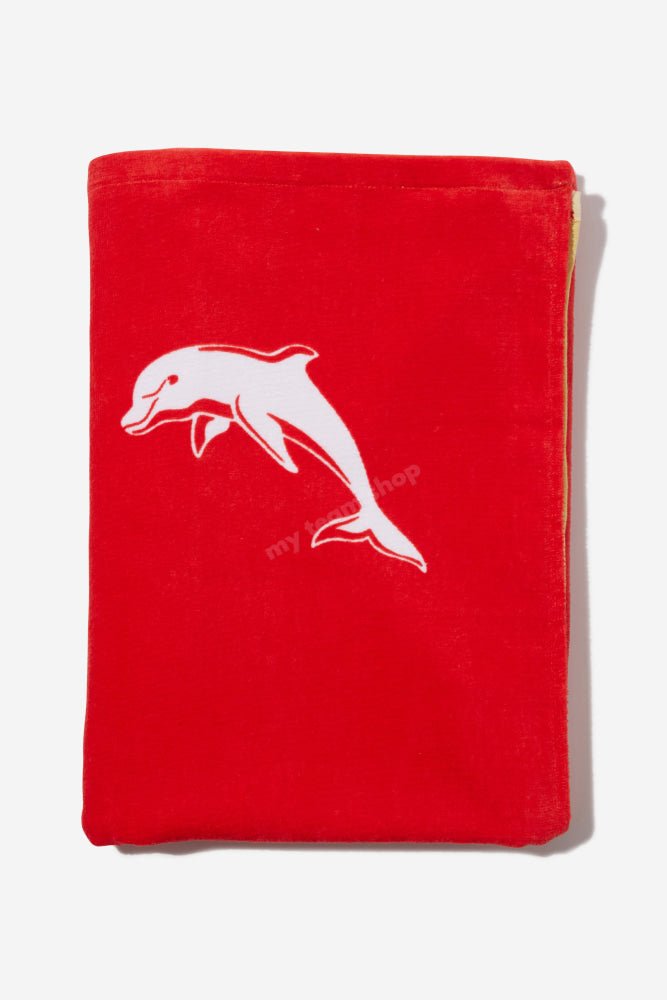 Redcliffe Dolphins NRL Beach Towel Beach Towel