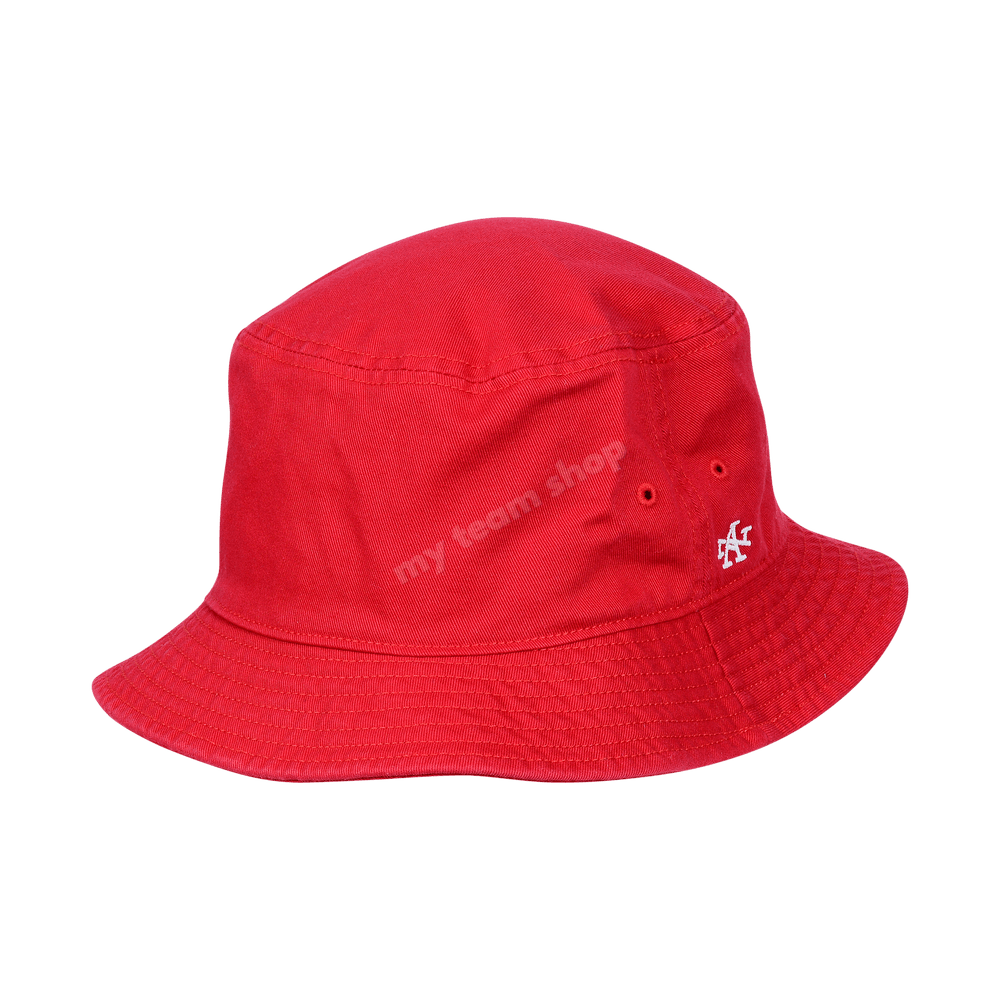 Redcliffe Dolphins Nrl Twill Bucket Hat Red Headwear