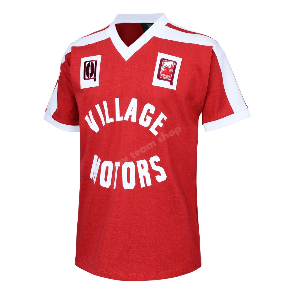 Redcliffe Dolphins Village Motors NRL Retro Jersey