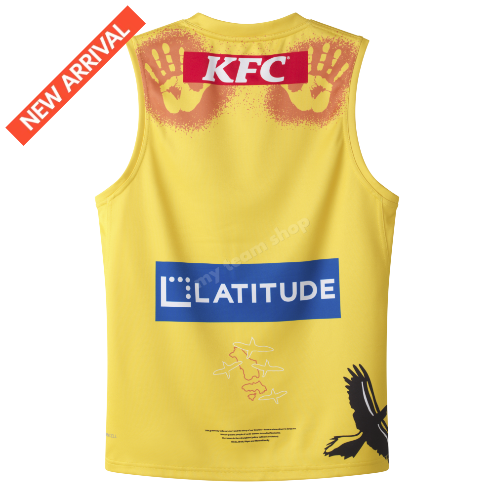 RICHMOND TIGERS 2025 AFL DREAMTIME GUERNSEY AFL Guernsey
