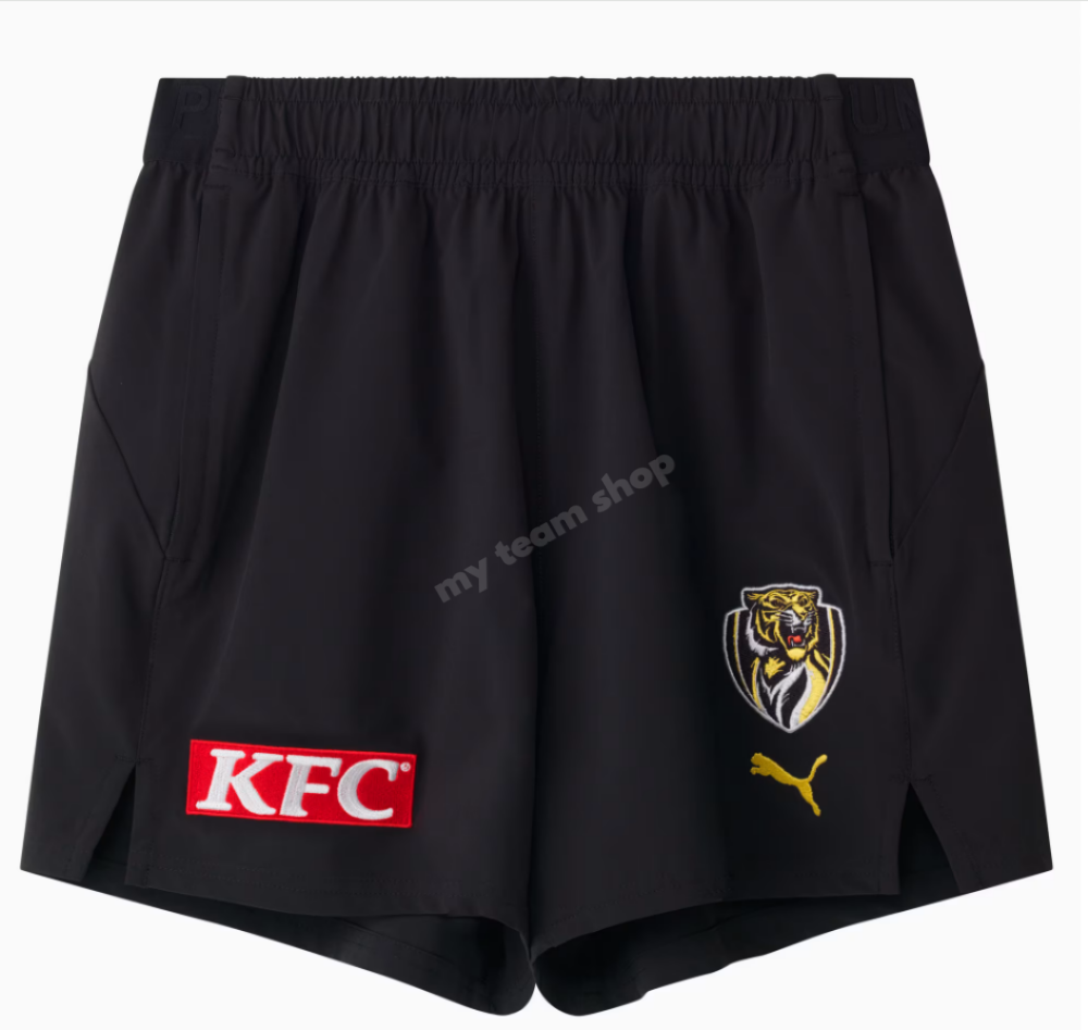 Richmond Tigers 2025 Afl Training Shorts Shorts