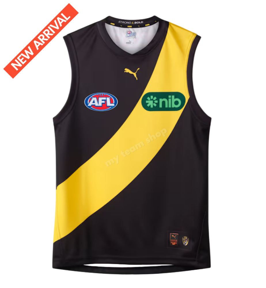 RICHMOND TIGERS 2026 AFL HOME GUERNSEY AFL Guernsey