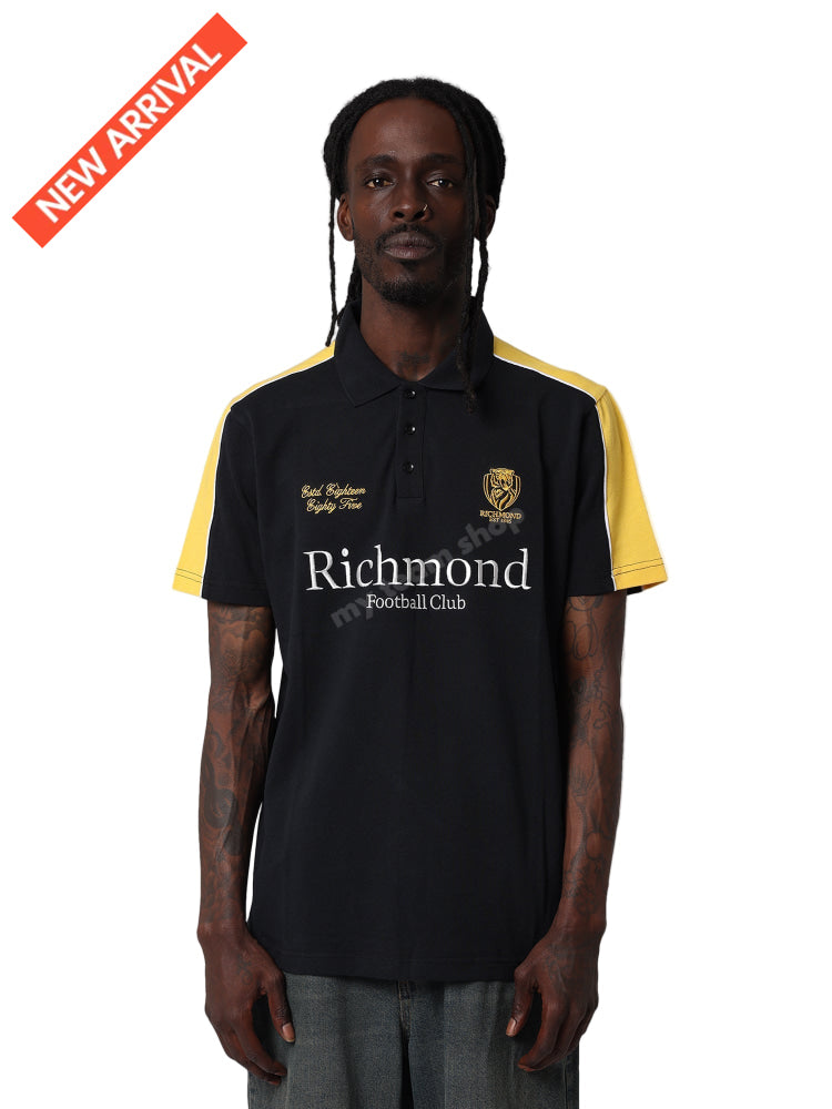 RICHMOND TIGERS AFL MULTI LOGO POLO AFL Multi Logo Polo