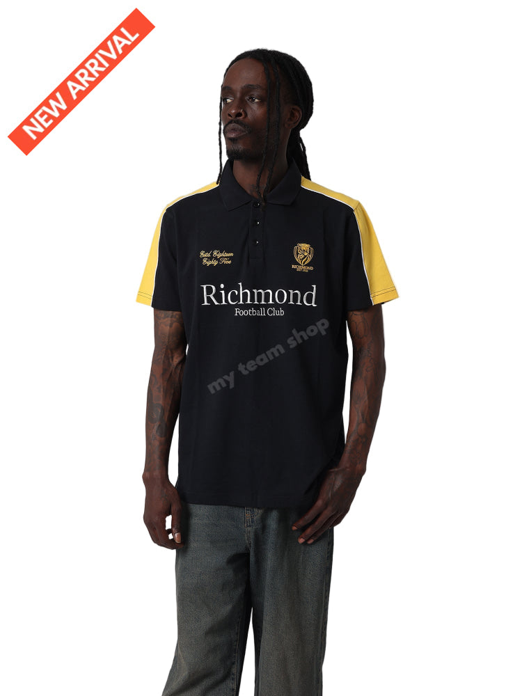 RICHMOND TIGERS AFL MULTI LOGO POLO AFL Multi Logo Polo
