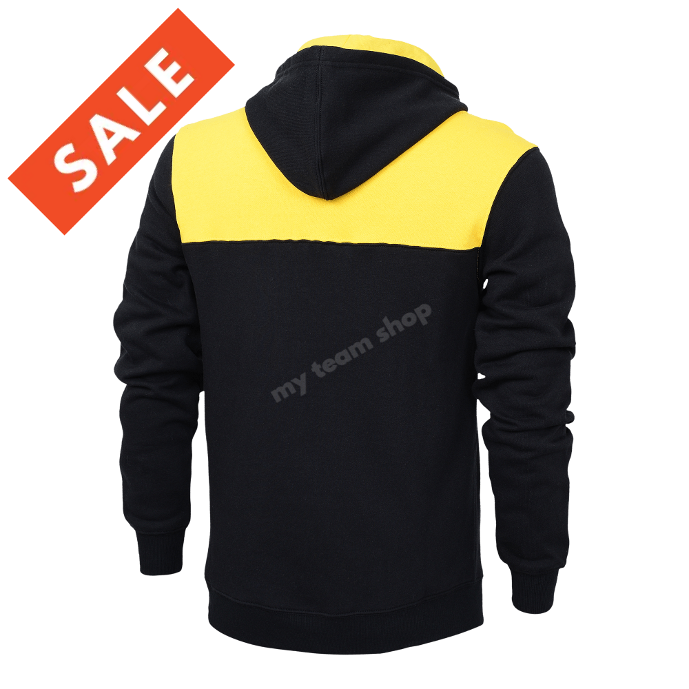 RICHMOND TIGERS AFL THROWBACK HOODIE BACK