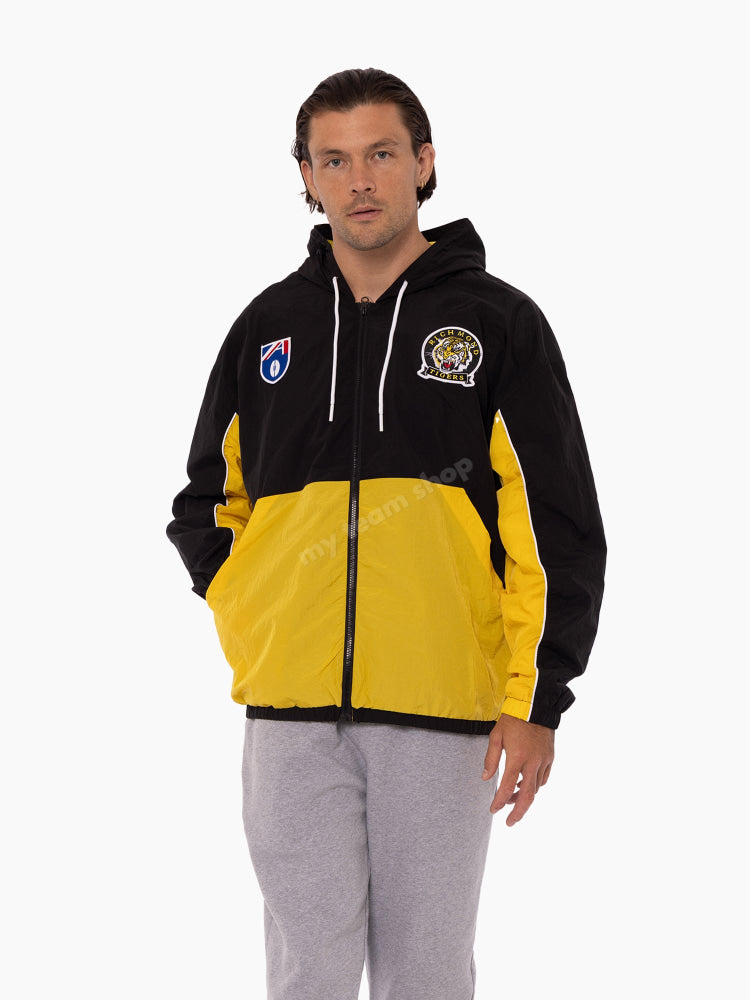 RICHMOND TIGERS AFL THROWBACK SPRAY JACKET AFL Throwback Spray Jacket