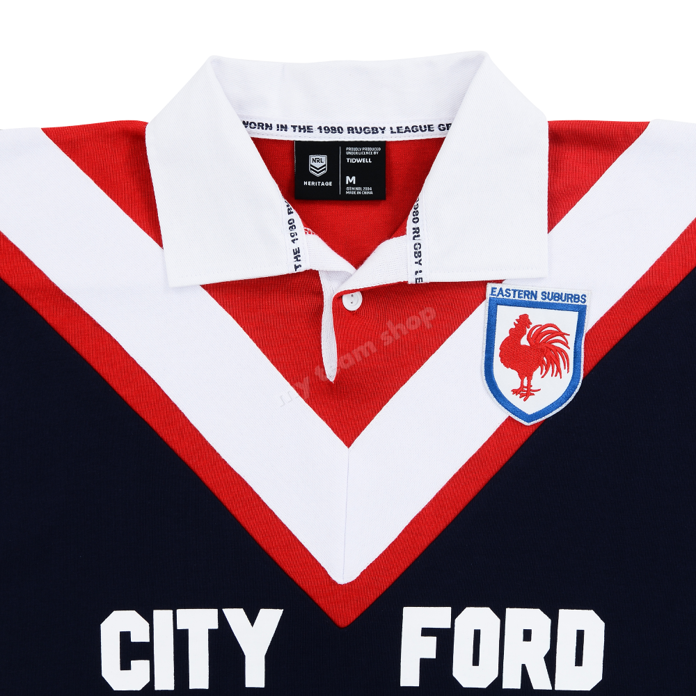ROOSTERS 1980 GRAND FINAL NRL RETRO JERSEY