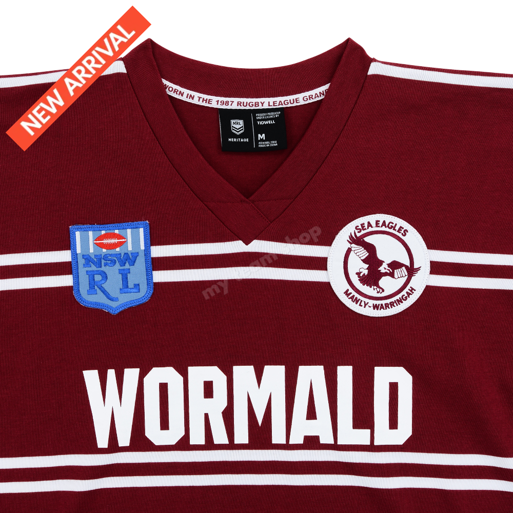 SEA EAGLES 1987 GRAND FINAL NRL RETRO JERSEY