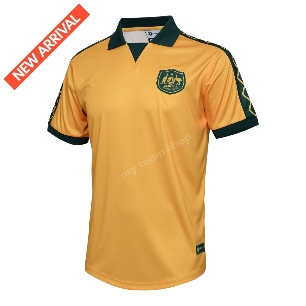 Socceroos 1974 Retro Shirt Football Replica Jersey