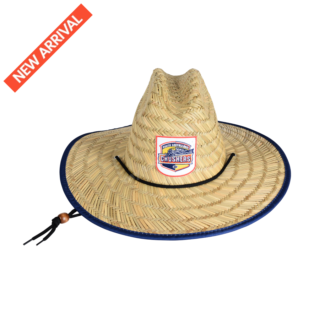 SOUTH QUEENSLAND CRUSHERS NRL RETRO STRAW HAT NRL headwear