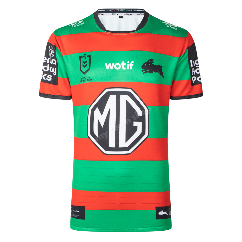 South Sydney Rabbitohs 2025 Nrl Home Jersey Replica Jersey