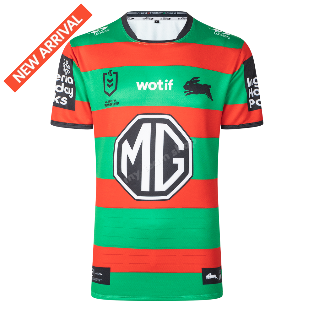 South Sydney Rabbitohs 2025 Nrl Home Jersey Replica Jersey