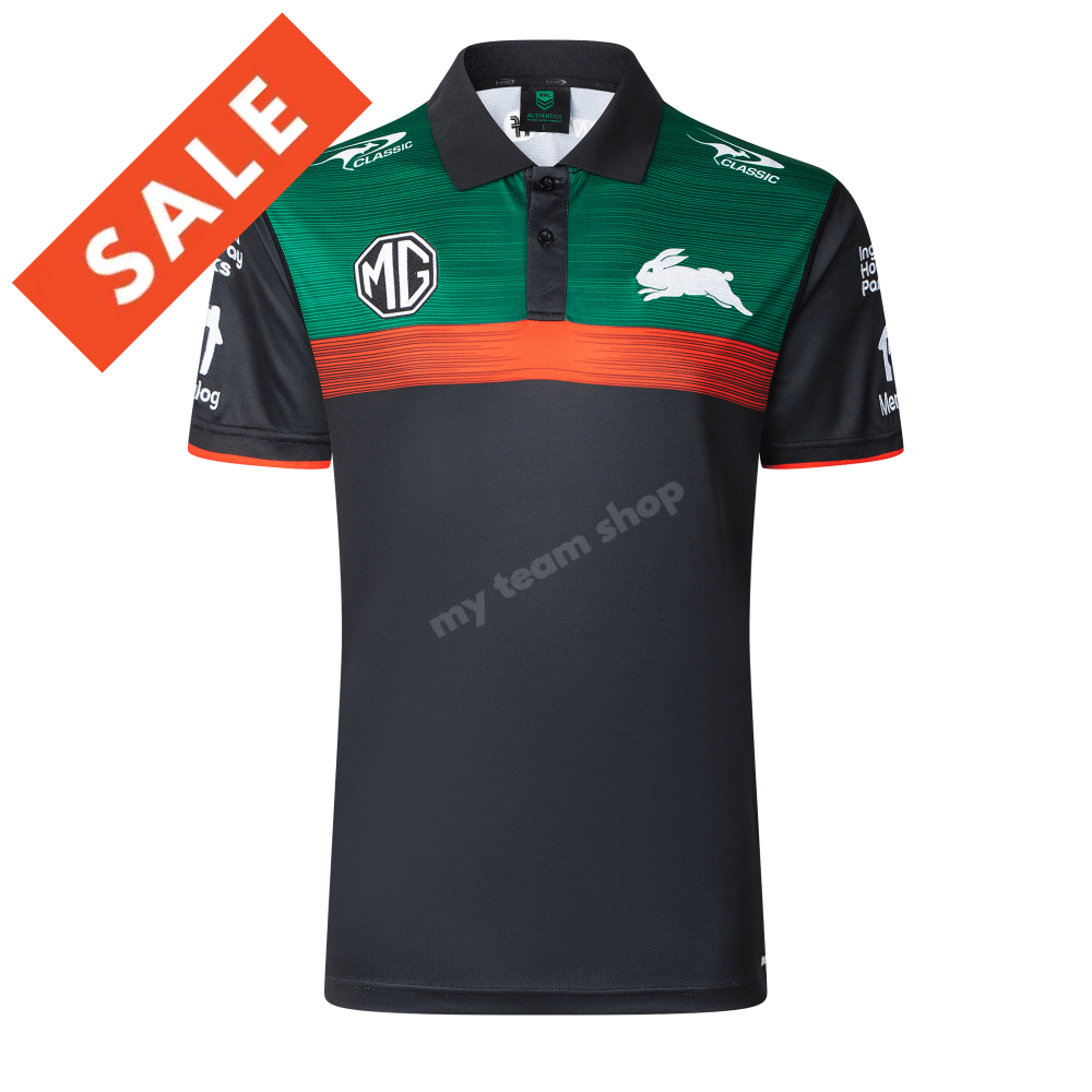 South Sydney Rabbitohs 2025 Nrl Players Polo Players Polo FRONT