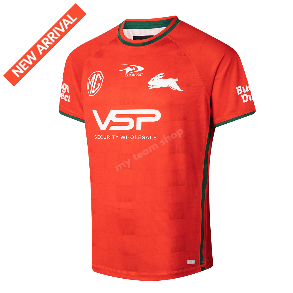 SOUTH SYDNEY RABBITOHS 2026 NRL RED TRAINING TEE NRL Training Tee