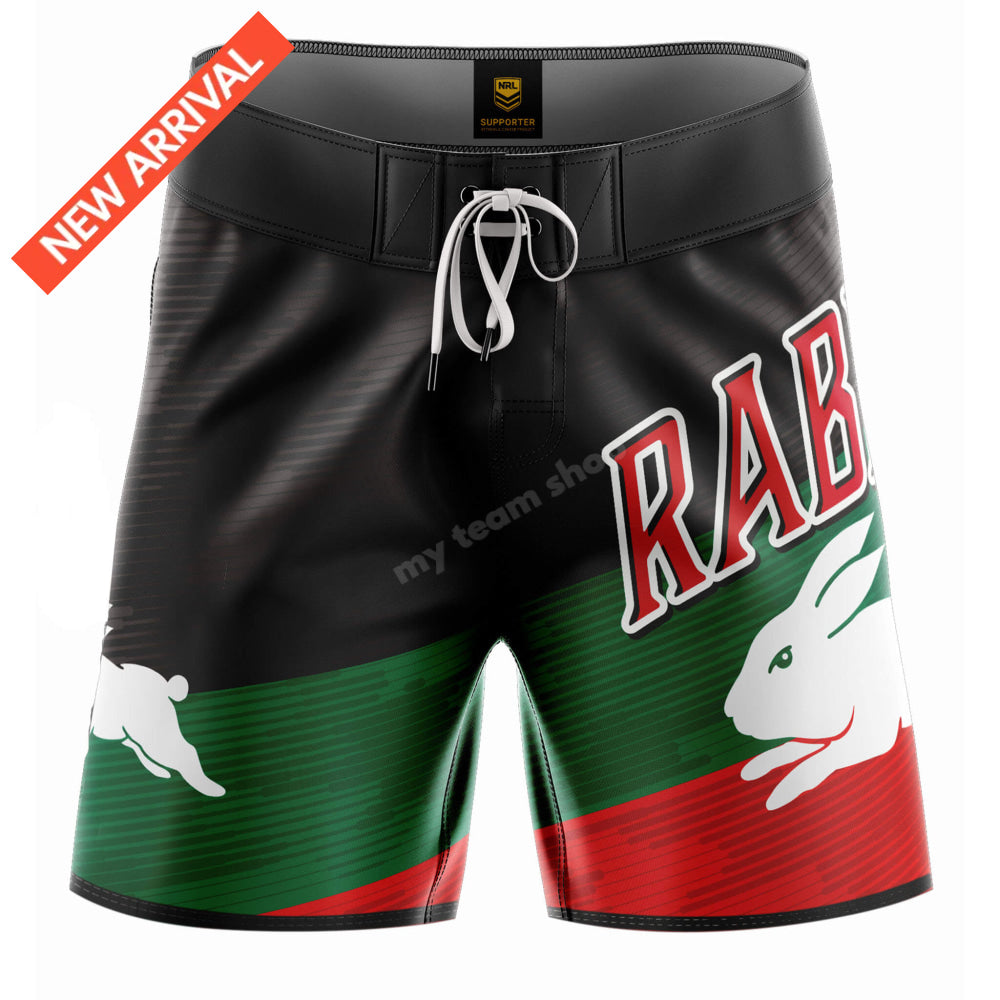 South Sydney Rabbitohs Nrl ’Barrel’ Board Shorts Board Shorts