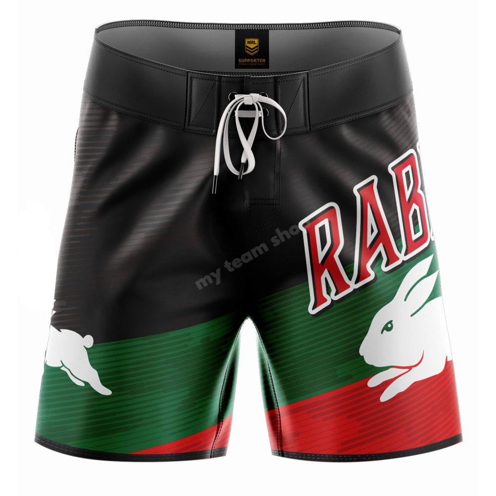 South Sydney Rabbitohs Nrl ’Barrel’ Board Shorts Board Shorts