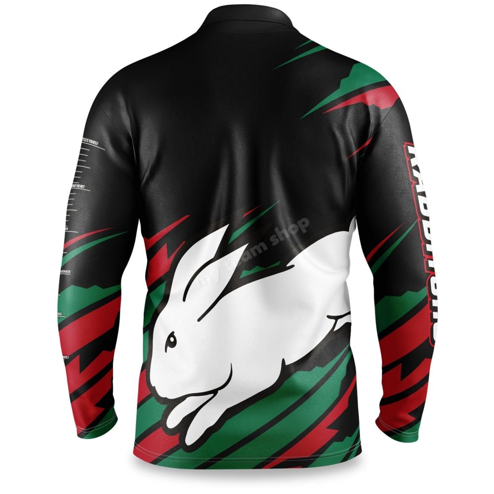 South Sydney Rabbitohs Nrl Ignition Fishing Shirt Fishing Shirt