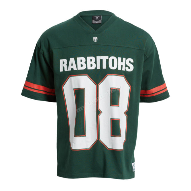 South Sydney Rabbitohs Nrl Oversized Gridiron T-Shirt Gridiron Shirt