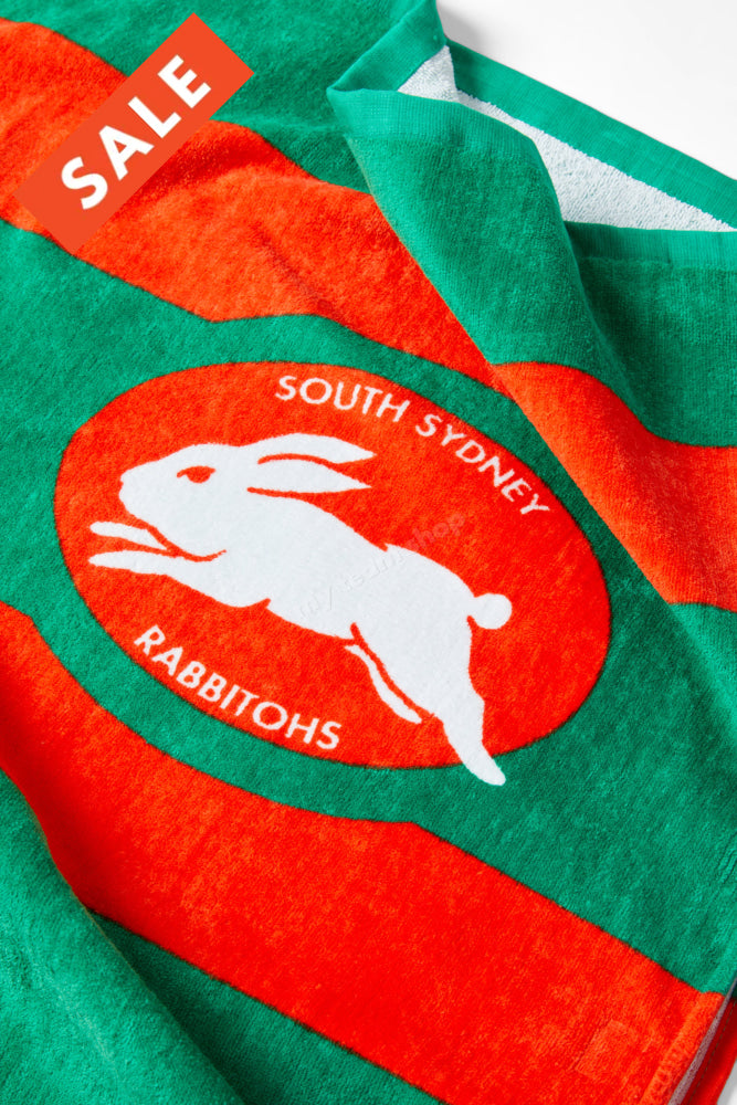 South Sydney Rabbitohs NRL Retro Towel | My Team Shop