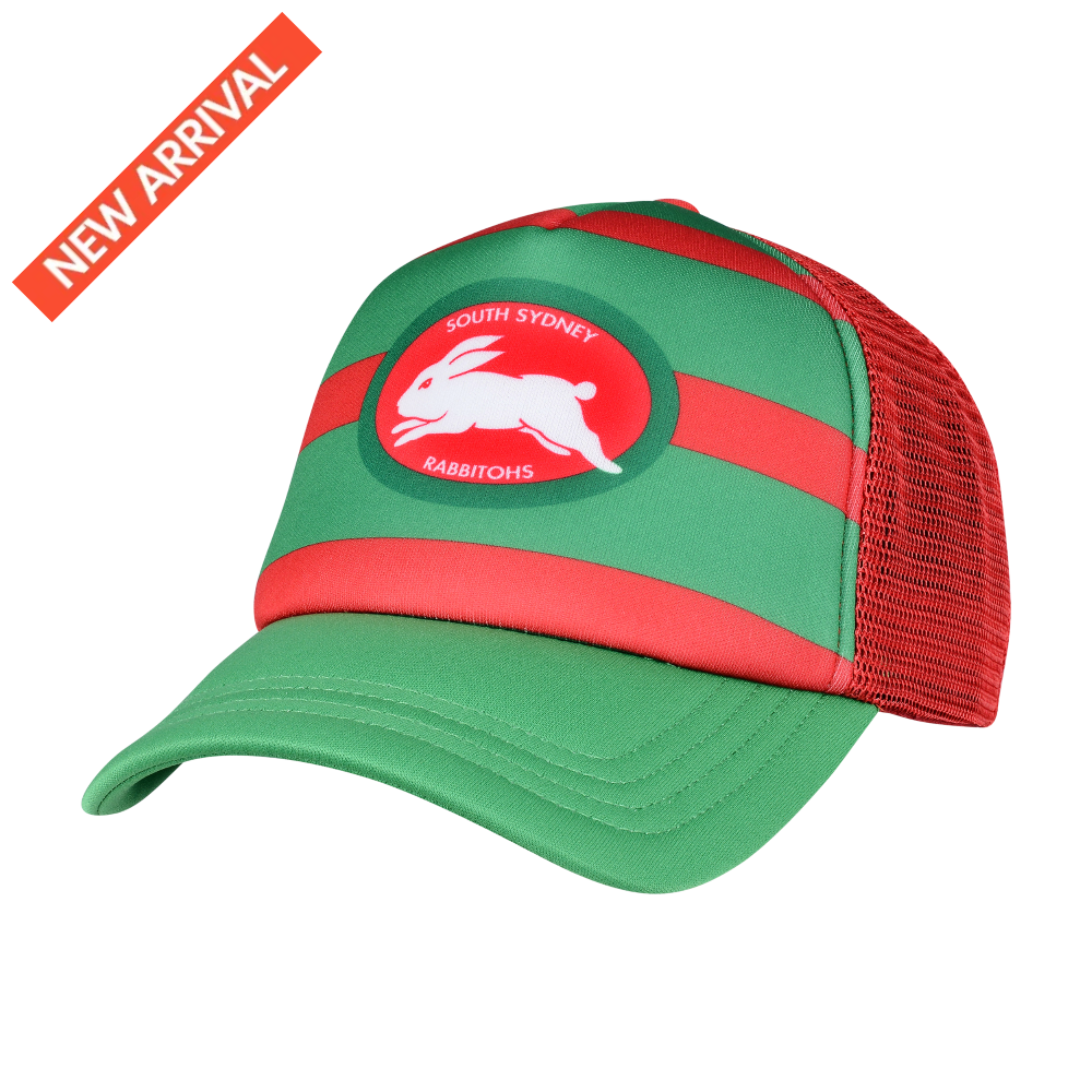 SOUTH SYDNEY RABBITOHS NRL RETRO TRUCKER CAP NRL headwear