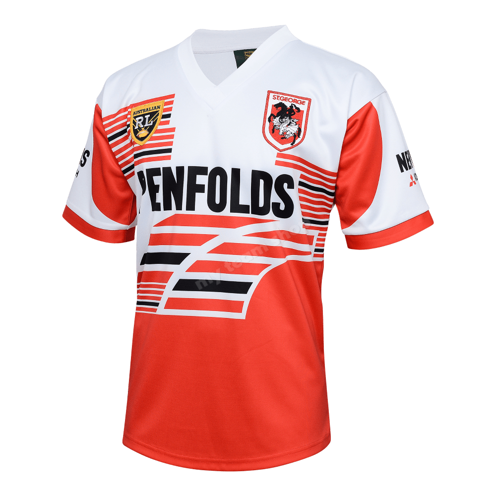 St. George Dragons 1995 Alternate Sevens Nrl Retro Jersey Retro Jersey