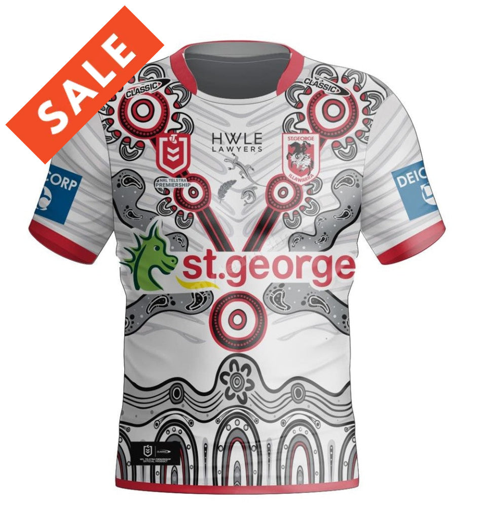 Dragons 2024 NRL Indigenous Jersey Replica Jersey