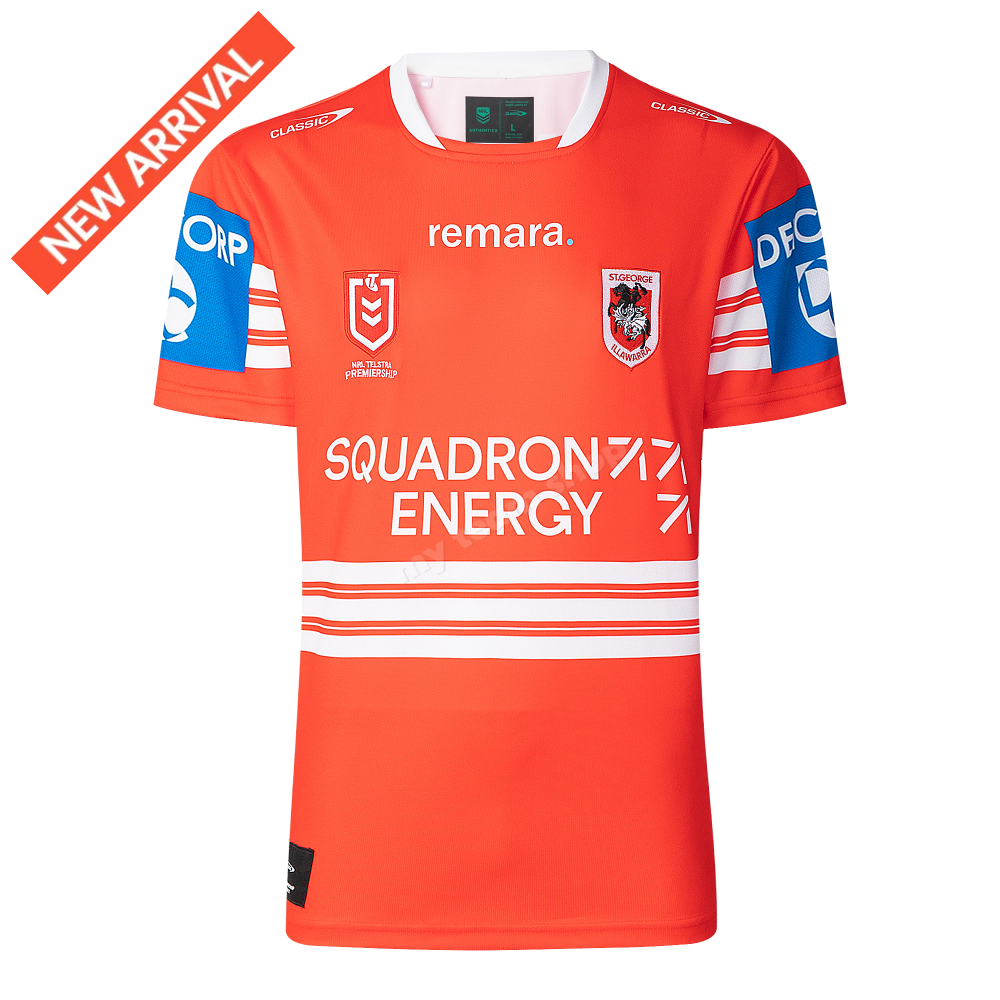 St George Dragons 2025 Nrl Alternate Jersey Replica Jersey